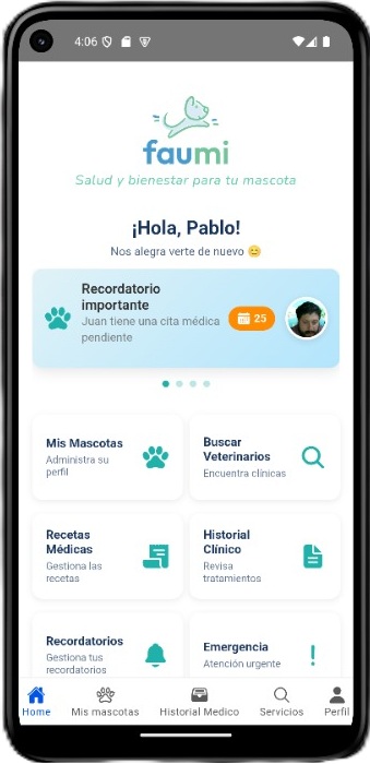 Gestión de mascotas